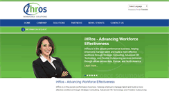 Desktop Screenshot of ihros.com